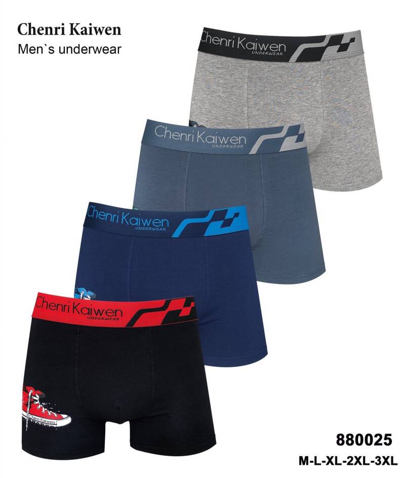 Bokserki męskie Roz M-3XL, Mix kolor Paczka 24 szt
